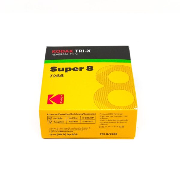 Kodak Tri-X Pellicola Super 8 pellicola reversibile bianco e nero 15m - immagine 3