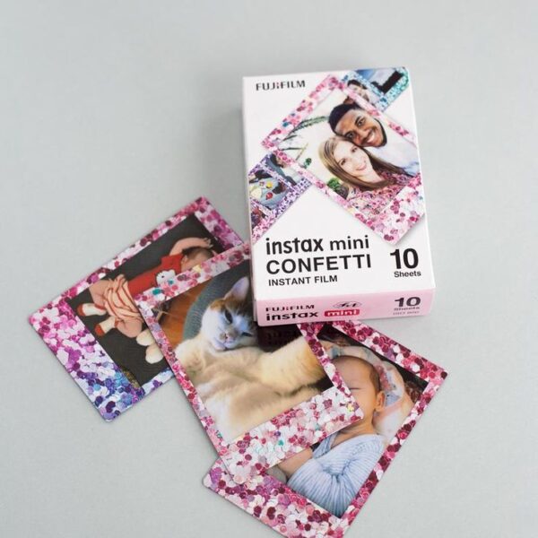 Fujifilm instax mini Confetti instant film - 10 sheets - immagine 5
