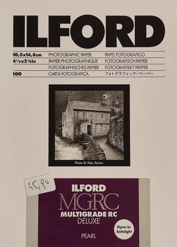 ILFORD Multigrade V 25M - Pearl (RC) 10,5x14,8 CM | 100 fogli