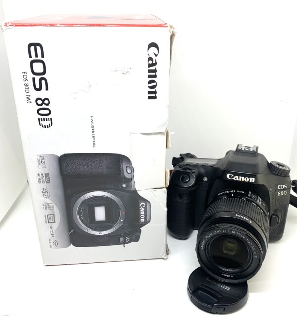 USATO: Canon EOS 80D kit 18/55mm EF-S f/3.5-5.6 IS II