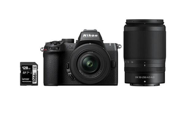 Nikon Z50II + Nikkor Z DX 16-50mm f/3.5-6.3 VR + Nikkor Z DX 50-250mm f/4.5-6.3 VR + SD Lexar 128GB | Garanzia Ufficiale Nital 4 anni - immagine 3