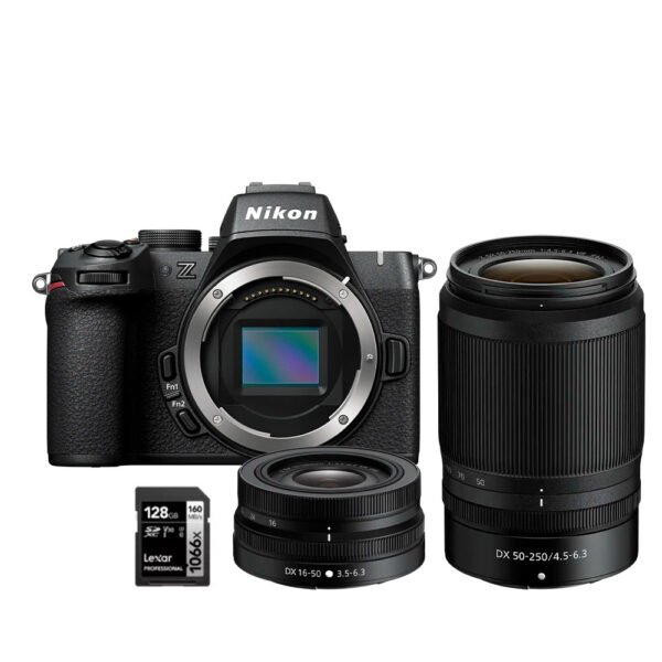 Nikon Z50II + Nikkor Z DX 16-50mm f/3.5-6.3 VR + Nikkor Z DX 50-250mm f/4.5-6.3 VR + SD Lexar 128GB | Garanzia Ufficiale Nital 4 anni - immagine 8