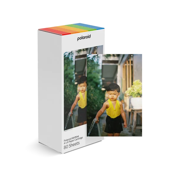 NEW !! Polaroid Carta Fotografica per Hi-Print - 80 foto 4X6 (10,2X15,2 cm)