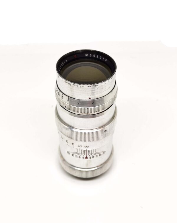 USATO: Zorki 4 kit lenti 35mm, 50mm, 135mm + mirino KMZ - immagine 14