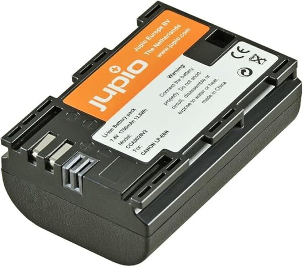 Batteria ricaricabile a ioni di litio Jupio LP-E6N per Canon
