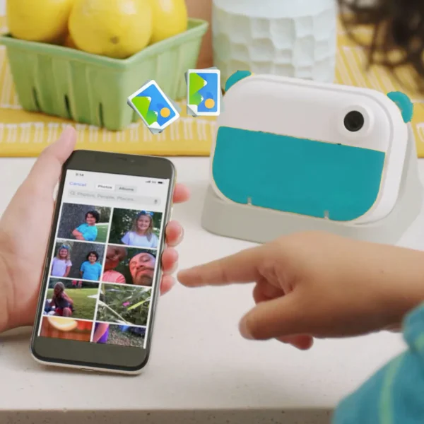 myFirst Camera Insta Wi (Verde acqua/Teal) Fotocamera per bambini istantanea - immagine 10