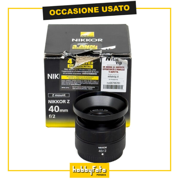 USATO: Nikon obiettivo NIKKOR Z 40mm f/2