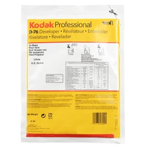 Kodak Professional D-76 Sviluppo Pellicola Bianco e Nero in Polvere (3,8 litri)