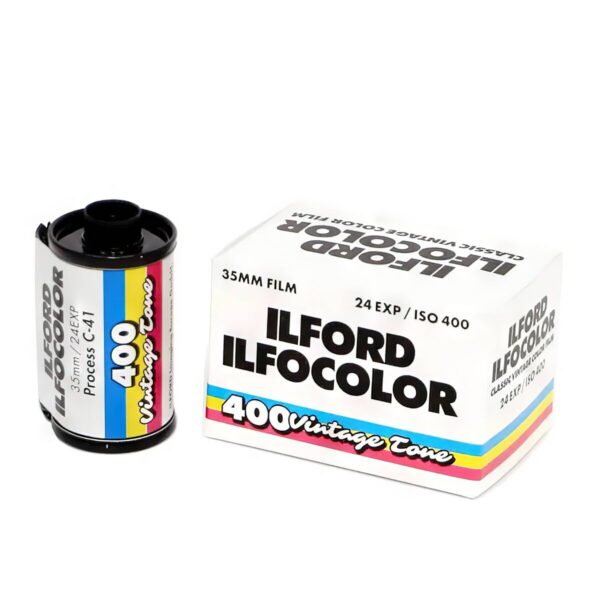 Ilford Ilfocolor Vintage Tone 400 pellicola negativo a colori 135-24 esposizioni