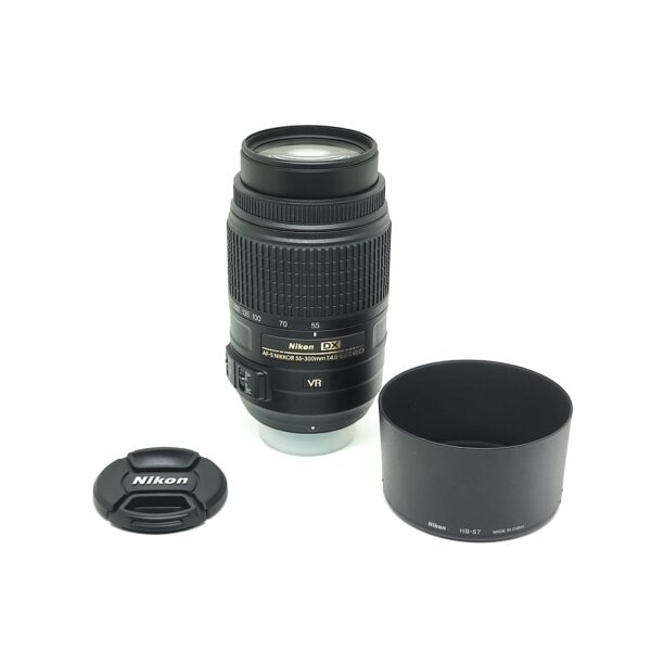 USATO: Nikon AF-S Zoom NIKKOR 55-300mm f/4,5-5,6G ED VR - immagine 3