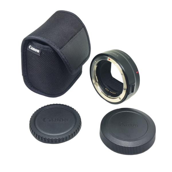 USATO: Adattatore di montaggio Canon EF-EOS R con custodia - immagine 2