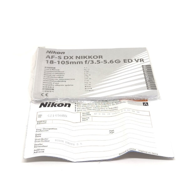 USATO: Nikon AF-S DX 18-105mm f/3.5-5.6 G ED VR - immagine 6
