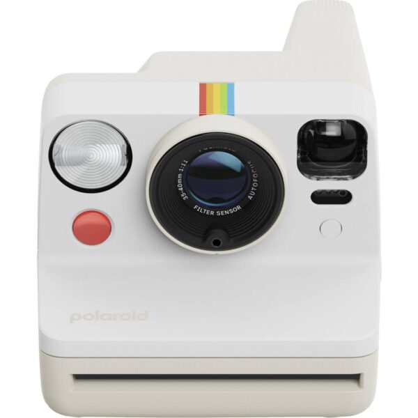 Polaroid Now+ 3ª generazione - Pebble White | Fotocamera istantanea
