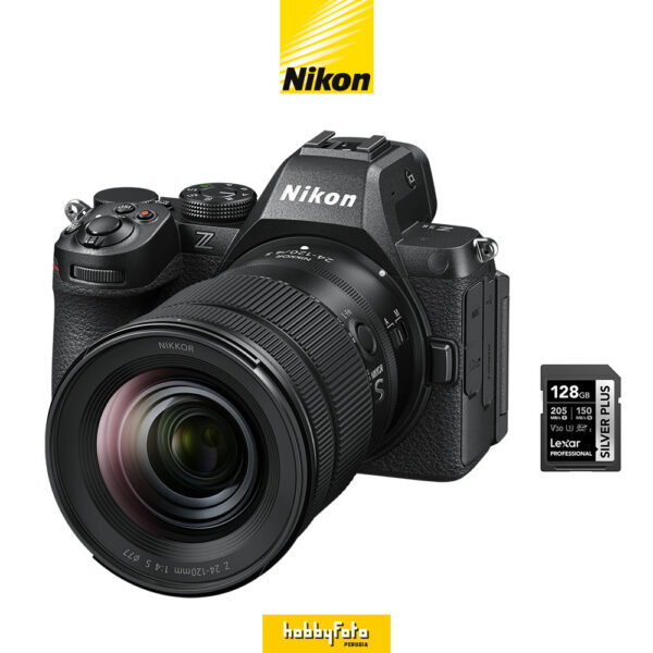 Kit Nikon Z5II + Nikkor Z 24-120 f/4 S + SDXC 128GB
