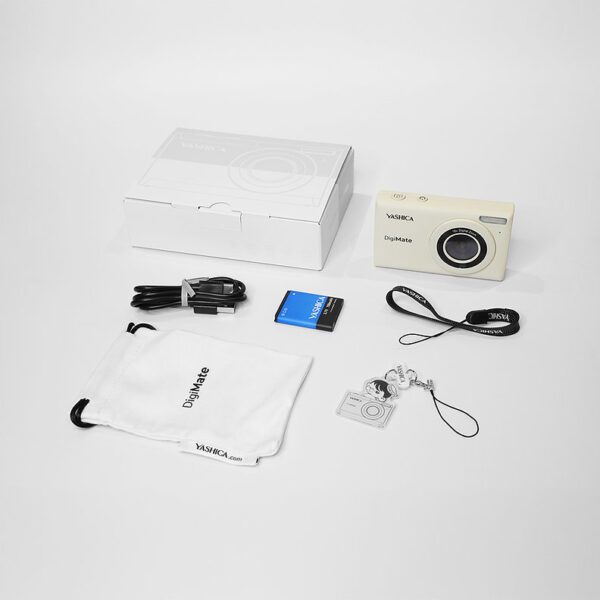 Yashica DigiMate | Fotocamera digitale compatta - Off White - immagine 7