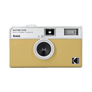 Kodak Ektar H35 Beige | Camera analogica Half frame con flash integrato