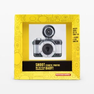 Fisheye Baby Metal Nero-fotocamera Lomography