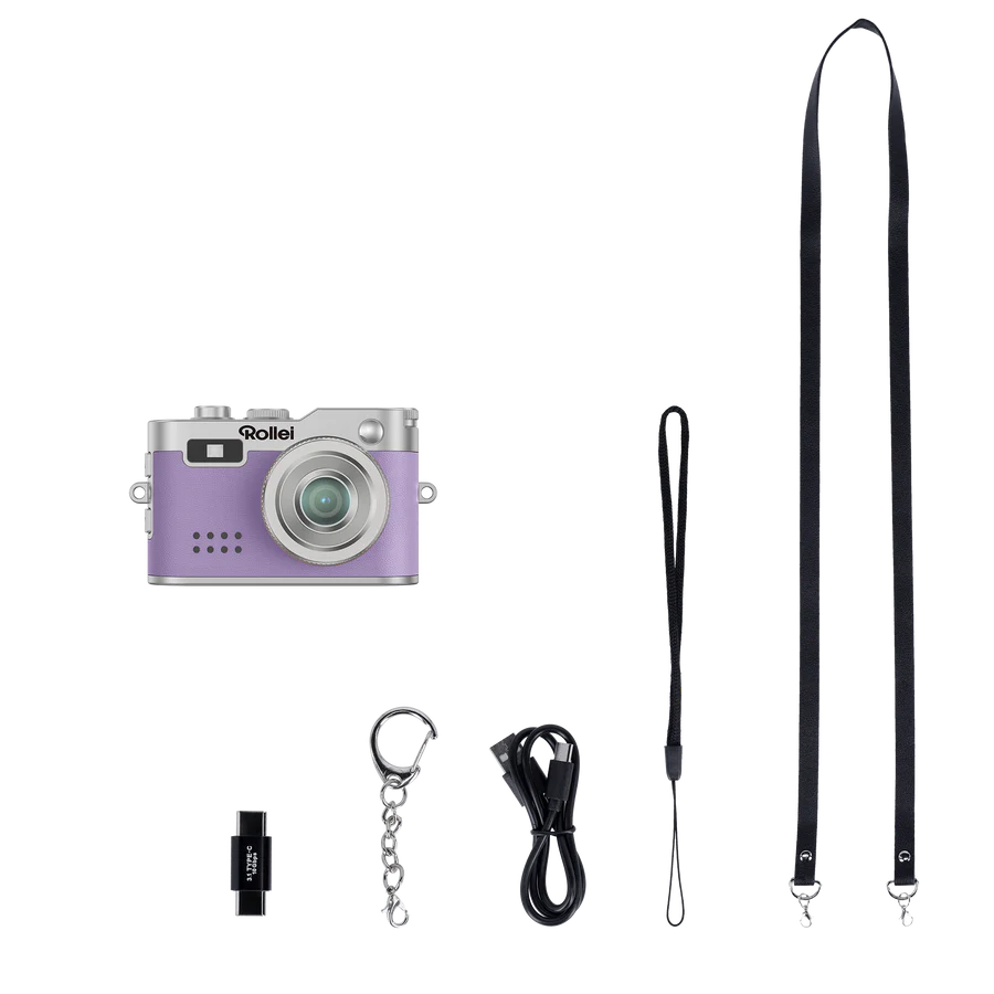 Rollei Mini fotocamera digitale Lilla - immagine 8