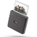 Fujifilm instax Link WIDE Mocha Grey - Stampante compatta per smartphone, Stampa a sviluppo istantaneo in grande formato WIDE, App per la personalizzazione delle foto, Dimensioni stampa 99x62 mm